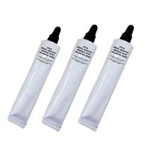 Kit 3 Cola Preta Adesivo De Reparo Alto Falantes 40Gr Preto