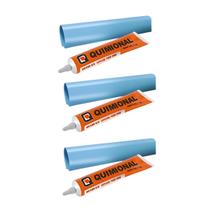 Kit 3 Cola Vinil 73g P/ Reparo de Piscina De Vinil ViniPlas