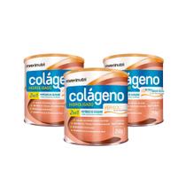 Kit 3 Colágeno Hidrolisado 2 em 1 Verisol - 250 Gramas - Maxinutri Kit 3 Colágeno Hidrolisado 2 em 1 Verisol - 250 Gramas - Maxinutri
