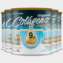 Kit 3 Colágeno Hidrolisado Premium 9g Clinicmais 300g Neutro