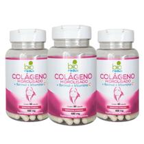 Kit 3 Colágeno Hidrolisado (+ Retinol + Vitamina C) 60 Cápsulas 400mg Kit 3 Colágeno Hidrolisado (+ Retinol + Vitamina C) 60 Cápsulas 400mg