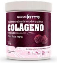 Kit 3 Colágeno Hidrolisado Sabor Frutas Negras 200G Dnaverde Kit 3 Colágeno Hidrolisado Sabor Frutas Negras 200G Dnaverde