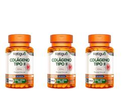Kit 3 Colágeno Tipo 2 Katigua 30 Cápsulas 40mg. Kit 3 Colágeno Tipo 2 Katigua 30 Cápsulas 40mg.