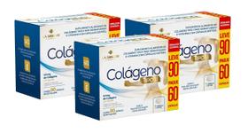 Kit 3 Colágeno Tipo 2 Não Desnaturado L90P60 Cáps La San Day