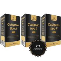 Kit 3 COLAGENO TIPO II 40MG C/30 CAPS GOLD LAB Kit 3 COLAGENO TIPO II 40MG C/30 CAPS GOLD LAB