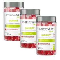 Kit 3 Colageno Verisol 2,5g Imecap Face Gummy Frutas Verm Kit 3 Colageno Verisol 2,5g Imecap Face Gummy Frutas Verm
