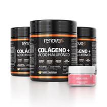 Kit 3 Colágenos Renova Be Verisol Com Biotina + Creme Facial Kit 3 Colágenos Renova Be Verisol Com Biotina + Creme Facial