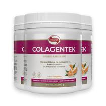Kit 3 Colagentek Vitafor 300G Tangerina Kit 3 Colagentek Vitafor 300G Tangerina