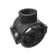 Kit 3 Colar de Tomada 100mm x 1 1/2" Irrigação Derivação Simples Roscada com 4 Parafusos Inclusos Kit 3 Colar de Tomada 100mm x 1 1/2" Irrigação Derivação Simples Roscada com 4 Parafusos Inclusos