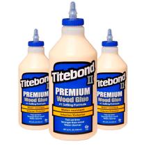 Kit 3 Colas para Madeira II Premium Wood Glue 946ml Titebond