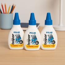 Kit 3 Colas Polar Compactor 40g Cola para Isopor Extra Forte