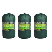 Kit 3 Colchonetes Acampamento Camping Solteiro Pesca Retiro Ginástica 190x60cm