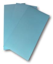 Kit 3 Colchonetes EVA Tapete Ginástica Yoga 100x50x1cm Azul Alasca Bebê