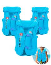 Kit 3 Colete Infantil Boia Inflavel Piscina Verão Diversão