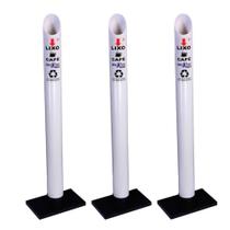 Kit 3 Coletores Individuais Café PVC
