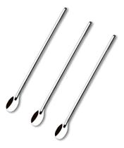 Kit 3 Colher Para Mexer Suco 30 Cm Leite Copo Jarra Comprida