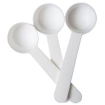 Kit 3 Colheres Plástico Cronograma Capilar 15ml Marco Boni Kit 3 Colheres Plástico Cronograma Capilar 15ml Marco Boni