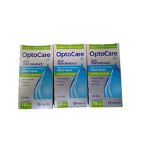 Kit 3 Colírio Optocare Ul Para Olhos Secos 10 ml - Hertz