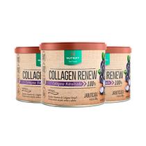 Kit 3 Collagen Renew Colágeno Hidrolisado Jabuticaba Nutrify 300g Kit 3 Collagen Renew Colágeno Hidrolisado Jabuticaba Nutrify 300g