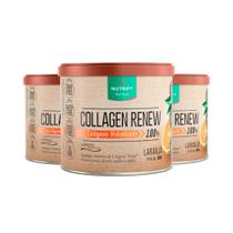 Kit 3 Collagen Renew Colágeno Hidrolisado Laranja Nutrify 300g Kit 3 Collagen Renew Colágeno Hidrolisado Laranja Nutrify 300g