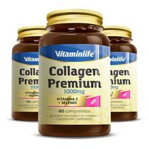 Kit 3 Collagen Vitaminlife 60 cápsulas