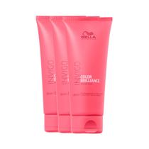 Kit 3 Color Brilliance Condicionador 200ml - Wella Kit 3 Color Brilliance Condicionador 200ml - Wella