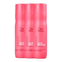 Kit 3 Color Brilliance Shampoo 250ml - Wella Kit 3 Color Brilliance Shampoo 250ml - Wella