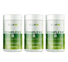 Kit 3 Complexo B 100 Capsulas - Good Vit Kit 3 Complexo B 100 Capsulas - Good Vit