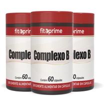 Kit 3 Complexo B 60 cápsulas Fitoprime
