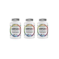 Kit 3 Complexo B B3 B5 B6 B2 B9 B7 B12 3x60 Caps Flora Nativa Kit 3 Complexo B B3 B5 B6 B2 B9 B7 B12 3x60 Caps Flora Nativa