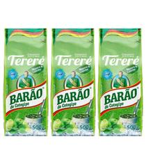Kit 3 Composto de Erva-mate Barão Tererê Menta e Limão 500g