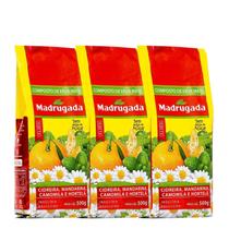 Kit 3 Composto de Erva-mate Madrugada Cascarita 500g Kit 3 Composto de Erva-mate Madrugada Cascarita 500g