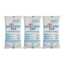 Kit 3 Compressa de Gaze 7,5x7,5 09 Fios 220g Não Estéril - Santa Rosa Kit 3 Compressa de Gaze 7,5x7,5 09 Fios 220g Não Estéril - Santa Rosa