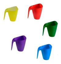 Kit 3 Concha Cereais Dosadora 200 Ml Dpj Cores Sortidas Kit 3 Concha Cereais Dosadora 200 Ml Dpj Cores Sortidas