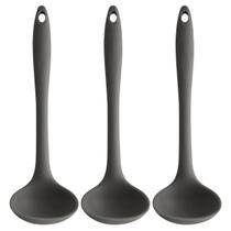 Kit 3 Conchas de Silicone Cozinha Utensílio Feijão Sopa Caldo OU Chumbo Kit 3 Conchas de Silicone Cozinha Utensílio Feijão Sopa Caldo OU Chumbo