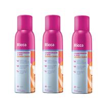 Kit 3 Condicionador A Seco Segunda Chance Desembaraçante Ricca 150ml