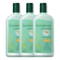 Kit 3 Condicionador Cabelos 320ml Jaborandi Farmaervas Kit 3 Condicionador Cabelos 320ml Jaborandi Farmaervas