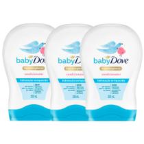 Kit 3 Condicionador Dove Baby Hidratação Enriquecida com 200ml