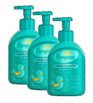 kit 3 CONDICIONADOR INFANTIL DE GLICERINA PAMPERS FRASCO 200ML kit 3 CONDICIONADOR INFANTIL DE GLICERINA PAMPERS FRASCO 200ML