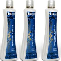 Kit 3 Condicionador Progress 500ml Midori Profissional Kit 3 Condicionador Progress 500ml Midori Profissional
