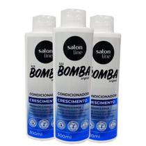 Kit 3 Condicionador S.O.S Bomba de Vitaminas 300ml - Salon Line Kit 3 Condicionador S.O.S Bomba de Vitaminas 300ml - Salon Line