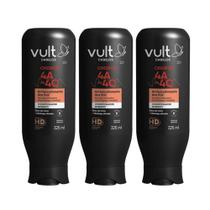 Kit 3 Condicionador Vult Cabelos Crespos Antiencolhimento dos Fios 4A ao 4C 325 ml