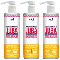Kit 3 Condicionando A Juba Widi Care Condicionador Hidro Nutritivo Vegano 500ml