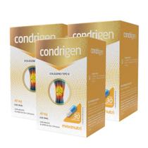 Kit 3 Condrigen Colágeno Tipo 2 com 30 Capsulas Maxinutri