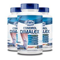 Kit 3 Condrol Dimalex 1100mg Unilife 60 Comprimidos Kit 3 Condrol Dimalex 1100mg Unilife 60 Comprimidos