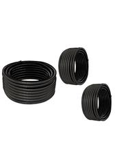 Kit 3 Conduíte Flex Espiralado 3/4 25m Preto Antichama