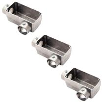 Kit 3 Condulete 1 LL Sem Rosca E Tampa Tramontina