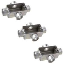 Kit 3 Condulete X 3/4 Sem Rosca E Sem Tampa Tramontina