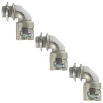 Kit 3 Conector Box Curvo 1 Tramontina Alumínio Com Rosca Kit 3 Conector Box Curvo 1 Tramontina Alumínio Com Rosca