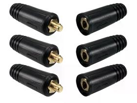 Kit - 3 Conector Engate Rápido 9mm Macho Para Cabo + 3 Conector Engate Rápido 9mm Fêmea Para Cabo Kit - 3 Conector Engate Rápido 9mm Macho Para Cabo + 3 Conector Engate Rápido 9mm Fêmea Para Cabo